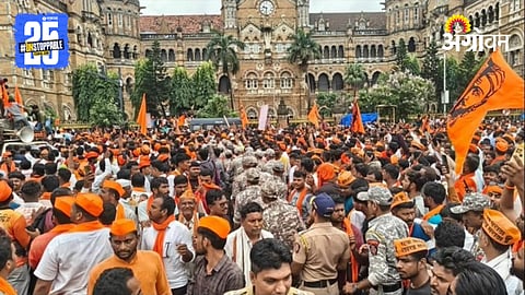 Manoj Jarange Patil: मनोज जरांगे पाटलांना ३ वाजेपर्यंत आझाद मैदान सोडण्याचे आदेश; पोलिसांची कारवाई सुरु 