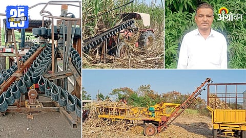 Daji Patil and their Farming Equipments