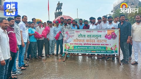 Onion Farmer Protest