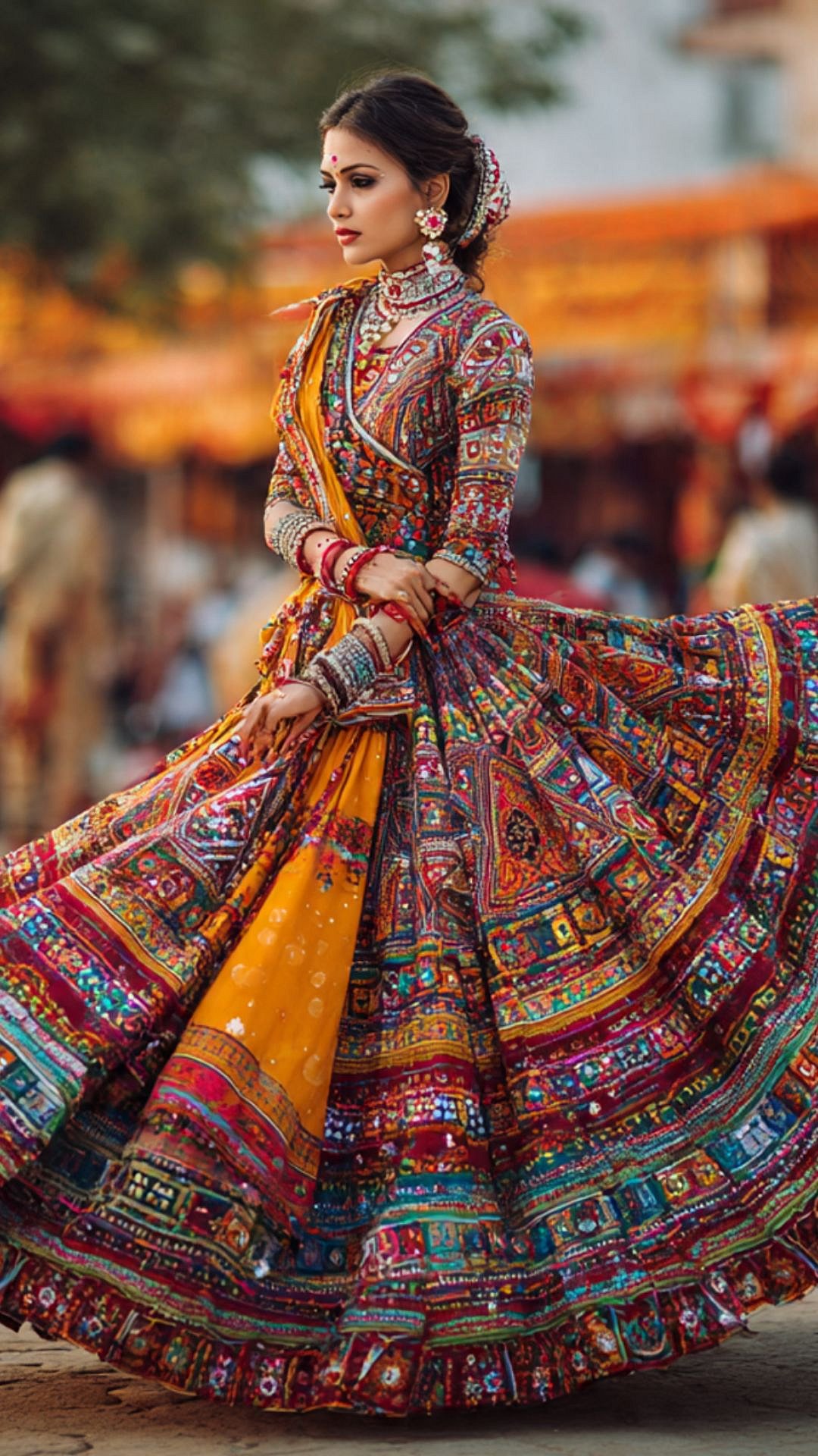 Garba Look Tips : गरबा लूक कसा करायचा समजत नाही? फॉलो करा या टिप्स ...