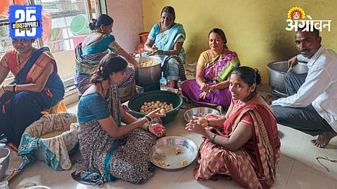 Rajgira Ladu Making 