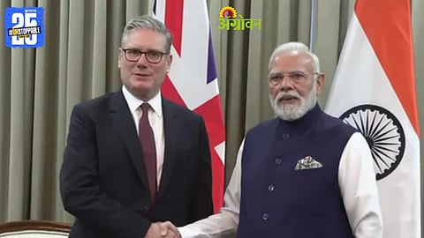 PM Modi meets UK PM