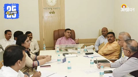 Meeting in the Ministry with Jaykumar Rawal 