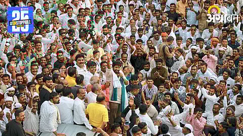 Farmer Protest with Bacchu Kadu 