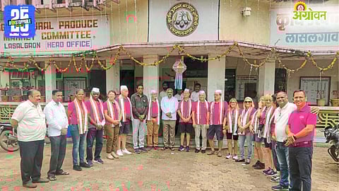 French delegation visits Lasalgaon