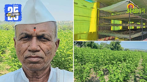 Farmer Shivaji Fad and their Farm