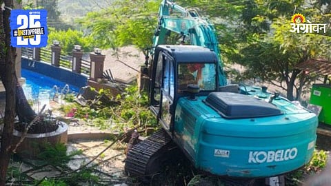 Panshet dam encroachment removal