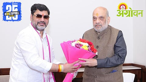 Dhananjay Munde Meets Amit Shah