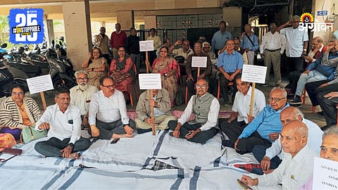 Retired Employee Protest