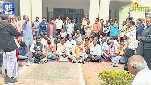 Grape Farmers Protest