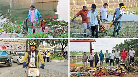 Godavari river cleanup efforts in Kopargaon