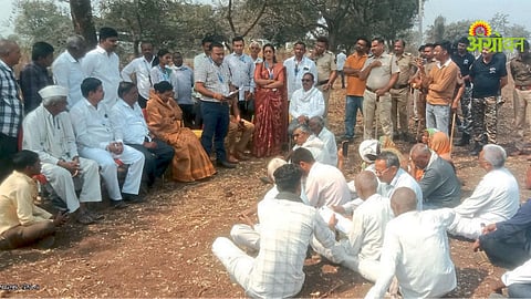 Land Acquisition Protest