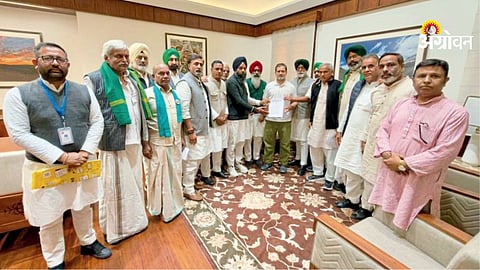 Rahul Gandhi meeting with farmer leaders today