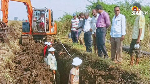 Datta pattern for saline soil reclamation