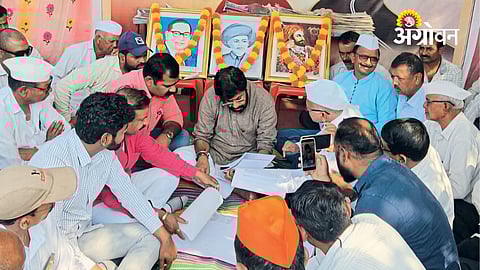 Sinnar ring road farmer protest