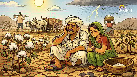 Cotton farming crisis in Khandesh region