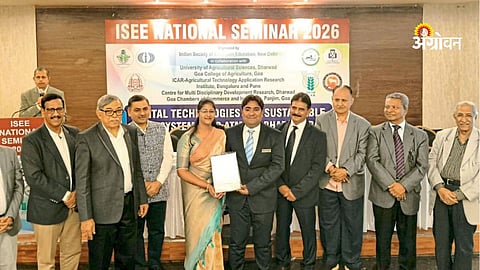 Young Scientist Award by ICAR to agriculture professor