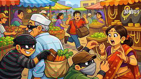 Rising theft incidents in Pune market areas