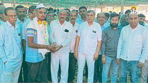 Mrig Bahar orange procurement at Narkhed APMC