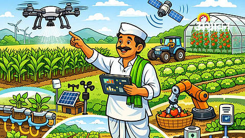 Importance of modern technology in farming India