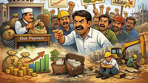 Maharashtra contractor pending payment issue