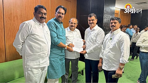 Ujani Dam affected farmers encroachment notice issue