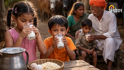 Increase milk consumption in India