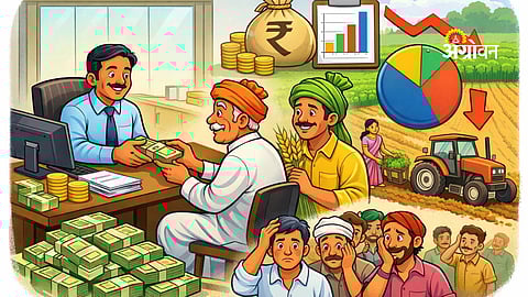 Parbhani rabi crop loan distribution 2025-26 statistics