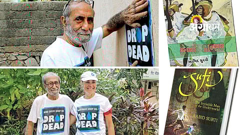 biography and achievements of Abid Surti Indian cartoonist