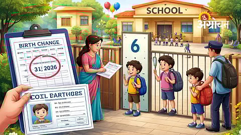 Maharashtra class 1 admission age rule 2026