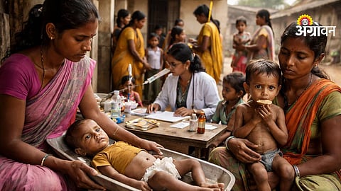 Rising child malnutrition cases in Maharashtra
