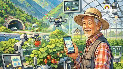 Smart farming technology using sensors and automation