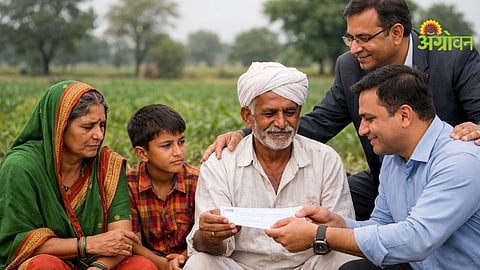 Farmer compensation dispute with insurance company