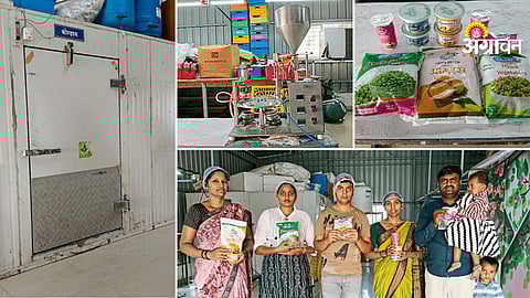 Dairy processing plant setup in rural Maharashtra