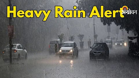 IMD weather warning for heavy rain and winds India