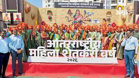 Women farmers honoured at Krishi Kumbh 2026