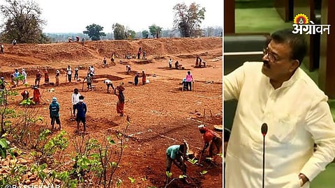 Uproar Over Pending Wages Under MGNREGA