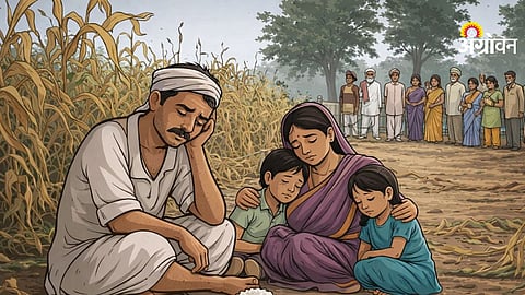 History of farmer suicides in India 1986 Karpe case