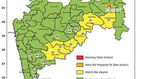 Yellow Alert Issued as Pre-Monsoon Rains Hit Maharashtra
