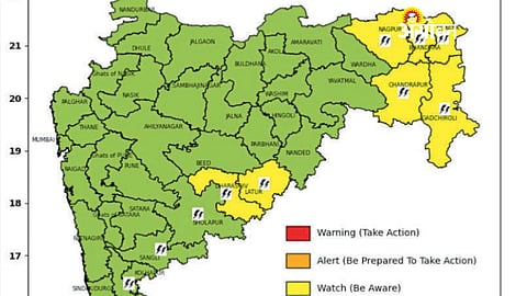 Yellow Alert Issued for South Marathwada and Vidarbha