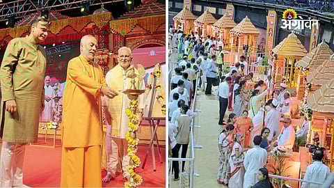 Devotional Gathering in Worli as 21 Saints’ Padukas Displayed