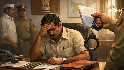 Government action against agri department officer india