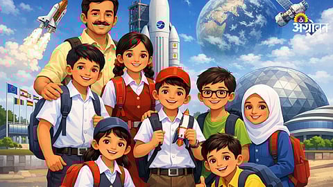 ZP students visit european space center india news