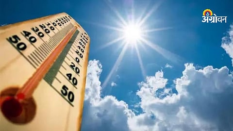 IMD forecast rising temperature with rain warning