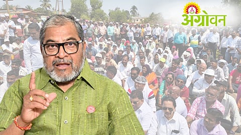 Raju Shetti, Konkan Farmer Compensation Issue