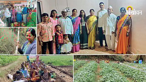 Seasonal vegetable farming success story Maharashtra woman farmer