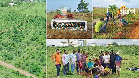 Youth led rural development initiative in Maharashtra village