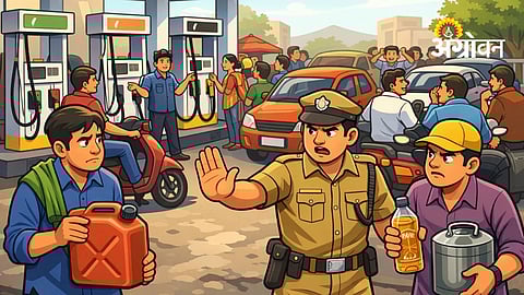 Fuel Shortage Rumors Trigger Rush at Petrol Pumps