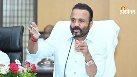 Minister Jaykumar Gore orders crop loss panchnama Maharashtra