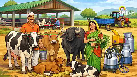 Dairy farming scheme Maharashtra